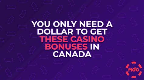 1 deposit bonus|Best $1 Deposit Casinos in Canada (2024) .